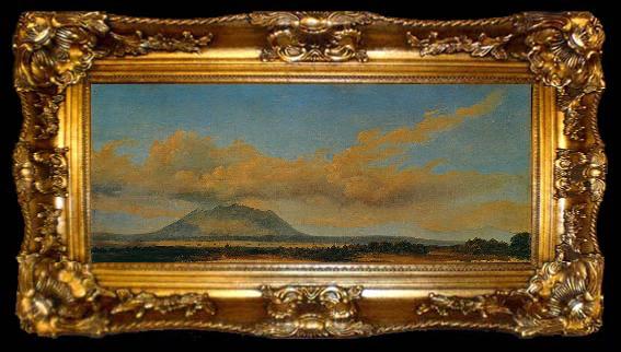 framed  Massimo d Azeglio Le Mont Soratte, ta009-2